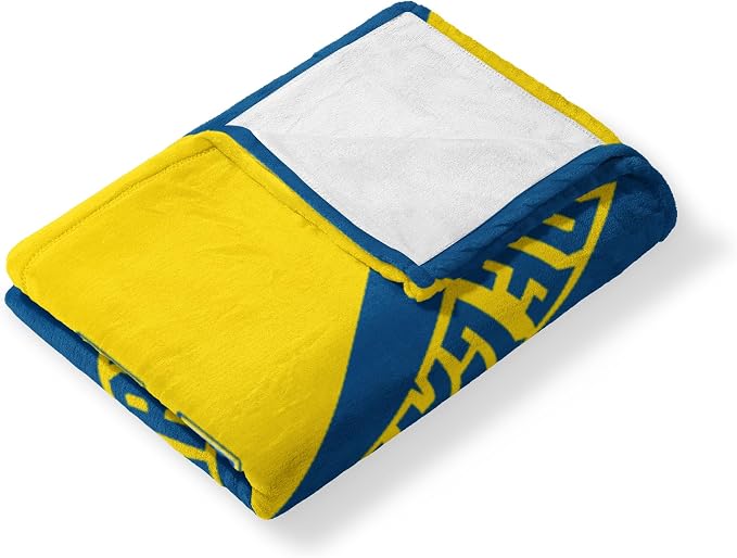 Northwest NCAA Silk Touch Throw Blanket, Ultra Soft Plush Polyester, Lightweight Warm Decorative Fan Gift, 46 x 60 in