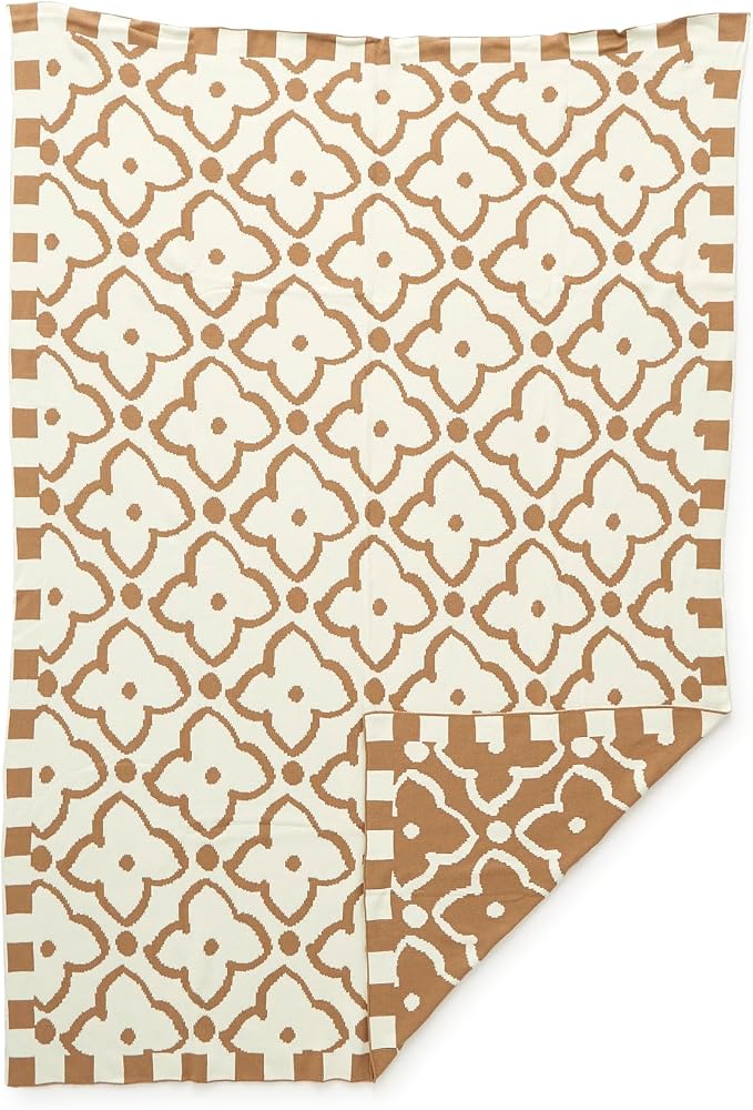 Vera Bradley Women's Cotton Double Knit Throw Blanket