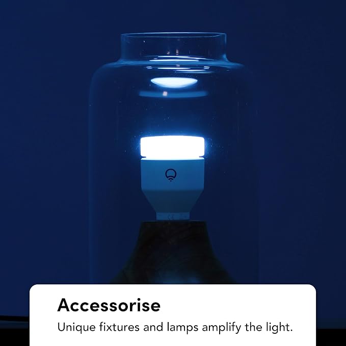 LIFX Color A19 Smart LED Light Bulb, 1100 Lumens, Billions of Colors + Tunable White, Wi-Fi 2.4GHz No Hub Required, Dimmable, Voice & App Control, Compatible with Alexa, Google Home & Siri