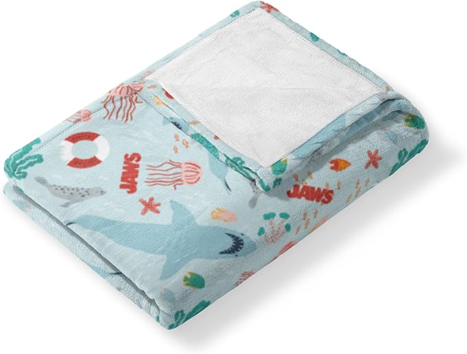 Northwest Jaws Coastal Sharks Silk Touch Throw Blanket 40x50 inches