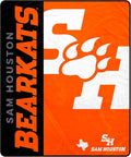 Proformance Home NCAA Sam Houston State Bearkats Endzone Ultra Soft Tailgate Throw