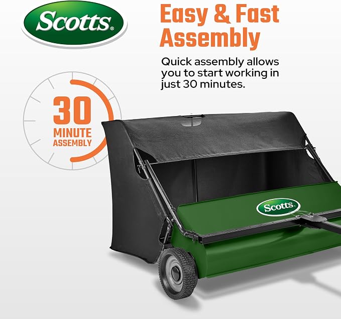 Scotts 50" Lawn Sweeper, 26 cu. ft. Capacity