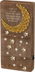 Primitives by Kathy LED String Art Box Sign, 6 x 12.5-Inches, Model:34622