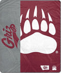Proformance Home NCAA Montana Grizzlies Endzone Ultra Soft Tailgate Throw