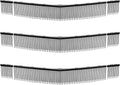 VEVOR 3 Packs Lawn Sweeper Brush Replacement, Compatible with VEVOR 30 in Lawn & Leaf Collector Sweepers, Yard Sweeper Brush Paddle with Durable V-Shaped Bristles for Easy Grass Leaf Cleanup | Compatible with Our 30 in Lawn & Leaf Collector Sweepers, D...