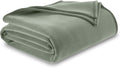 King Throw Blanket - Original Blanket - Snuggle-Ready - Durable Machine Washable Pet Friendly - All-Season Comfort - Layering Bed Sofa Blanket - Blanket for Bed - Cozy Throw Blanket - Sage Green