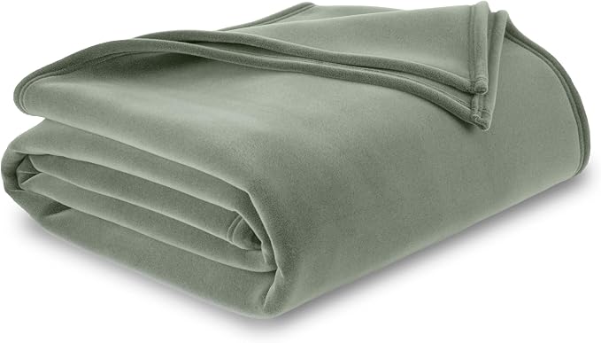 King Throw Blanket - Original Blanket - Snuggle-Ready - Durable Machine Washable Pet Friendly - All-Season Comfort - Layering Bed Sofa Blanket - Blanket for Bed - Cozy Throw Blanket - Sage Green