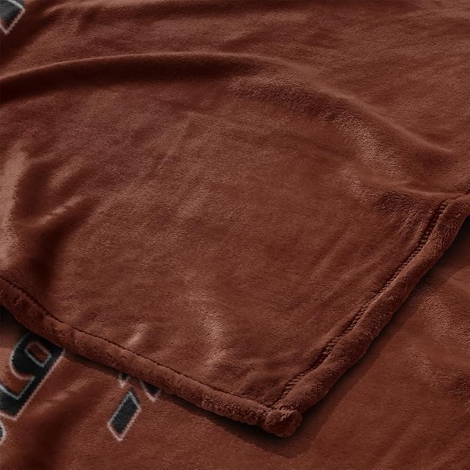 Northwest Harley-Davidson Cursive HD Silk Touch Throw Blanket, 46 x 60 in | 100% Polyester, Velvety Feel, Lightweight Warmth, Couch Bed Chair Lounging, Giftable Indoor Comfort