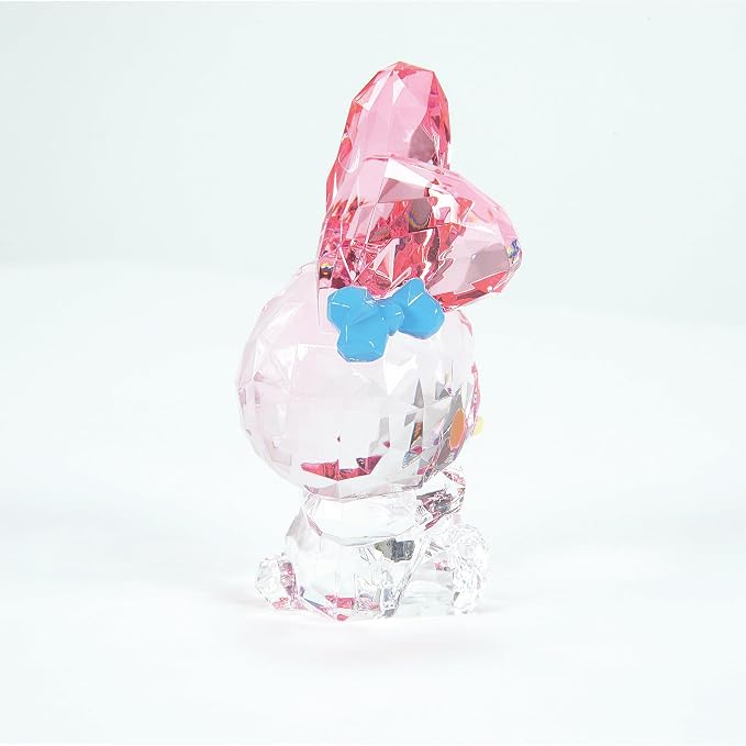 Enesco FACETS Sanrio My Melody Sitting Miniature Figurine, 1.9 Inch, Multicolor