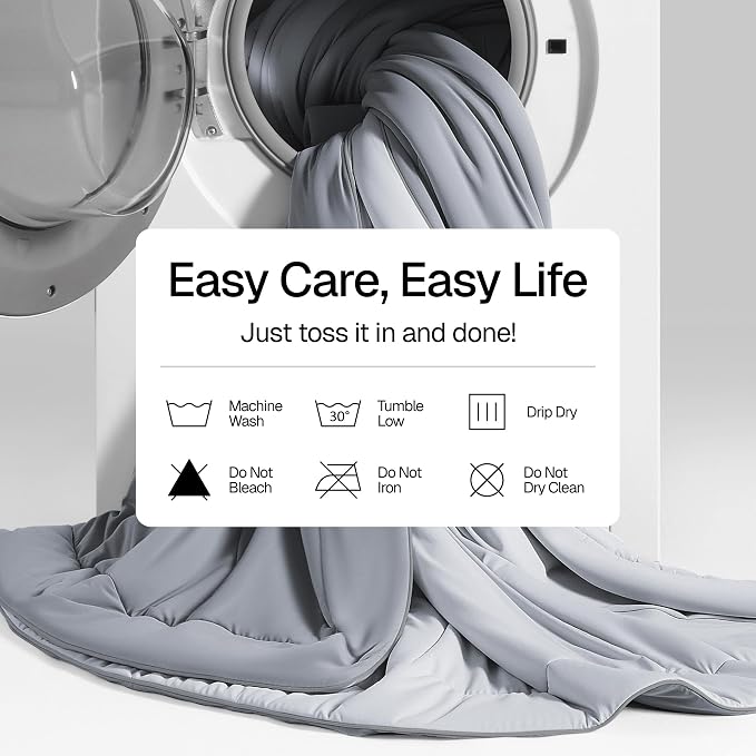 Cooling Throw Blanket Lightweight with Carry Bag | Cool Travel Blanket, Summer Cold Throw Dual-Sided Cool Tech, Breathable Pad Blankets for Hot Sleepers, Grey, 50"x60"