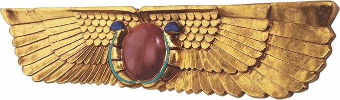 Design Toscano Egyptian Temple Sculptural Wall Pediment