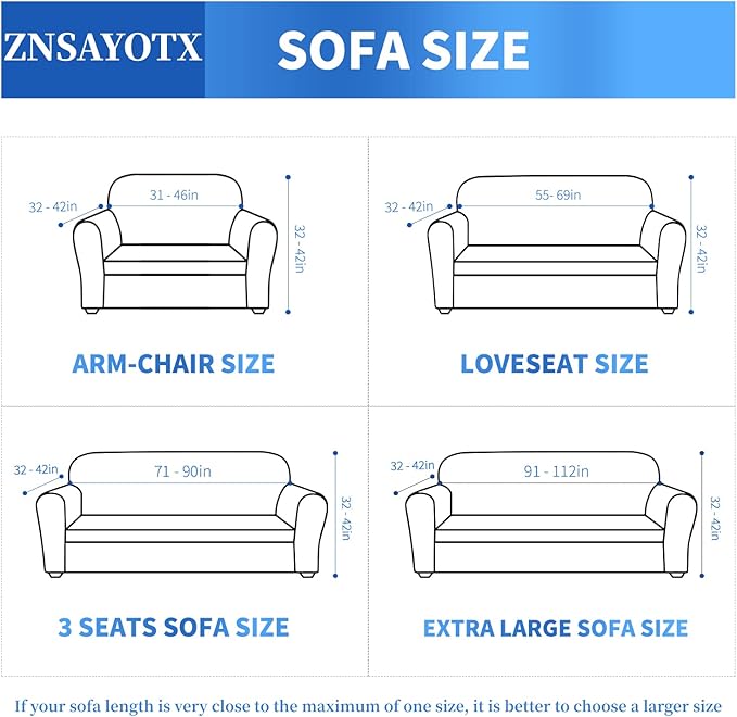 ZNSAYOTX 1 Piece Jacquard Couch Covers for 3 Cushion Couch High Stretch Sofa Cover for Pets Dogs Anti Slip Extra Large Sofa Slipcovers Furniture Protector (XL Sofa, Peacock Blue)