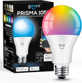 Geeni Prisma 1050 WiFi LED Light Bulb, Multicolor (2700K): Dimmable LED Bulbs, A21, 75-Watt Equivalent: No Hub Required: Compatible with Alexa, Google Assistant
