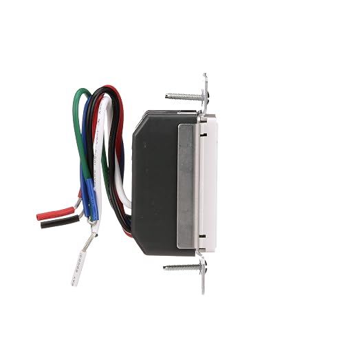 Eaton Z-Wave Plus RF9601DW Wireless Switch, Single Pole, 3-Way, White