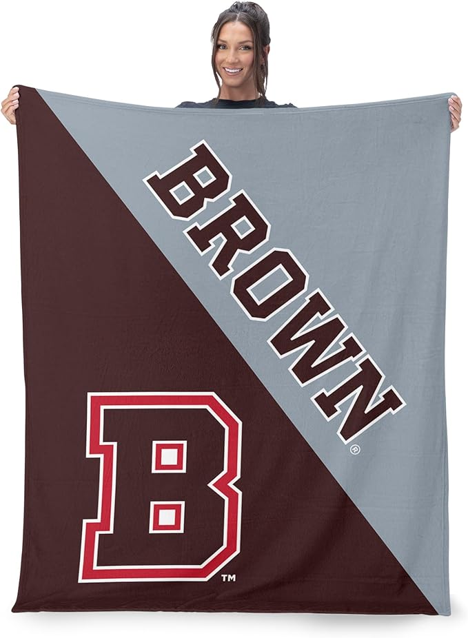 Northwest NCAA Silk Touch Throw Blanket, Ultra Soft Plush Polyester, Lightweight Warm Decorative Fan Gift, 46 x 60 in