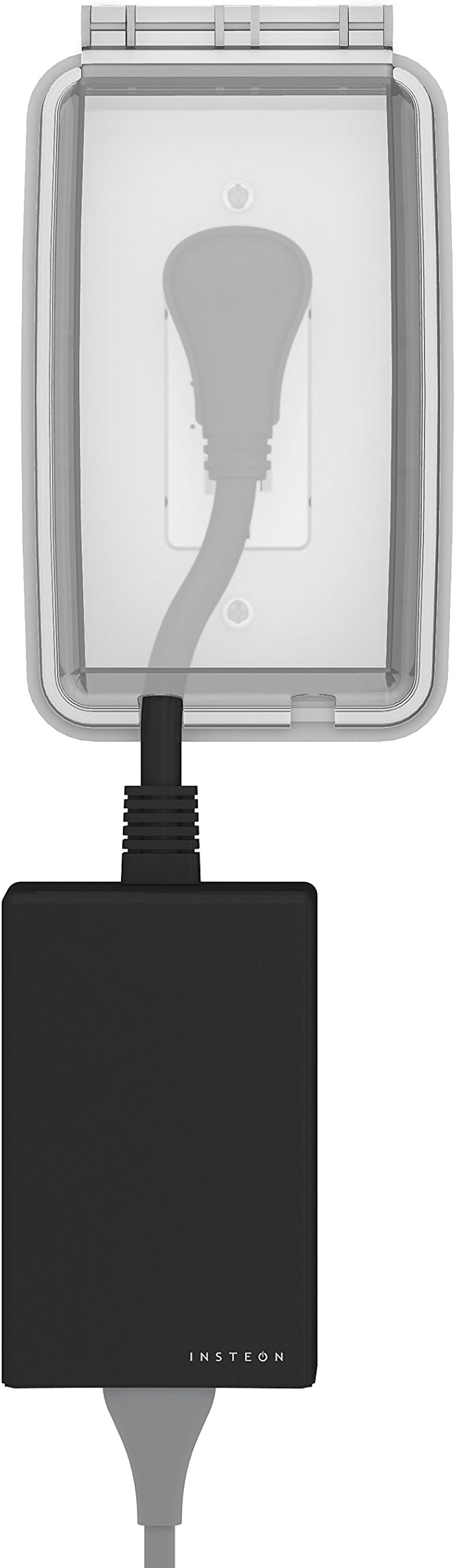 Insteon Smart Outdoor On/Off Plug-in Module, 2634-222 - Insteon Hub required for voice control with Alexa & Google Assistant