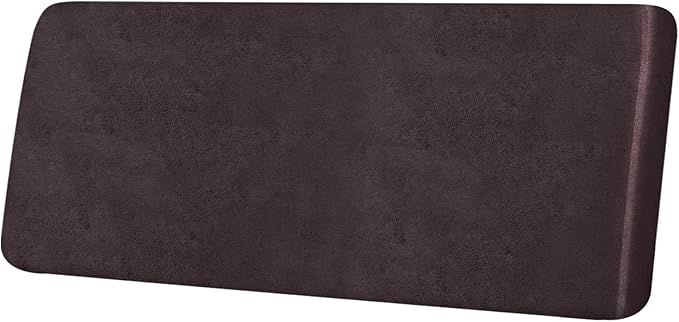 Leather Look Couch Cushion Covers Sofa Seat Slipcovers Sets Couches Furniture Protector for Sectional Armchair Loveseat Pets Kids Stretch Spandex Fabric (1 Cushion XL Sofa, Chocolate)