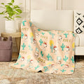 Franco Peanuts Snoopy & Woodstock Camping Boy Scout Bedding Super Soft Cozy Plush Throw, 50 in x 70 in, (Official Peanuts Product) Collectibles