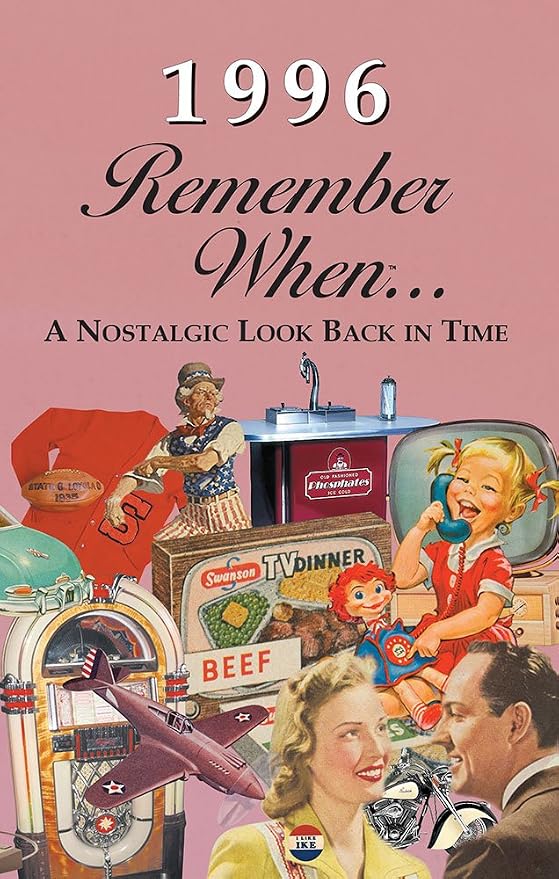 1996 REMEMBER WHEN CELEBRATION KardLet: Birthdays, Anniversaries, Reunions, Homecomings, Client & Corporate Gifts