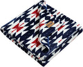 Wrangler - Blanket, Super Soft Plush Bedding, Yellowstone Inspired Throw Blanket for Couch or Bed (Navajos Blue, 50" x 70")