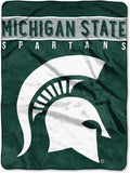 Northwest NCAA Unisex-Adult Raschel Throw Blanket