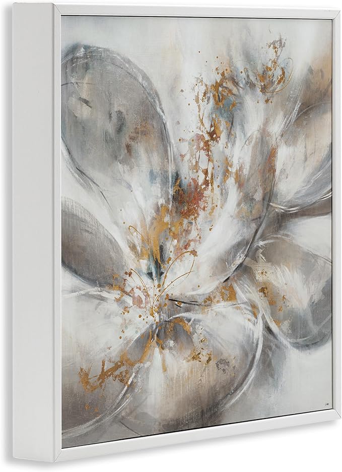 Abstract Floral Bloom Gallery, 24 x 24 Inch Framed Giclée Print | Stupell Industries · By K. Nari · Ready to hang · Made in USA