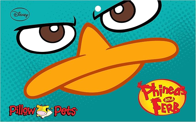 My Pillow Pets Authentic Disney Perry Folding Plush Pillow, 18-Inch, Large