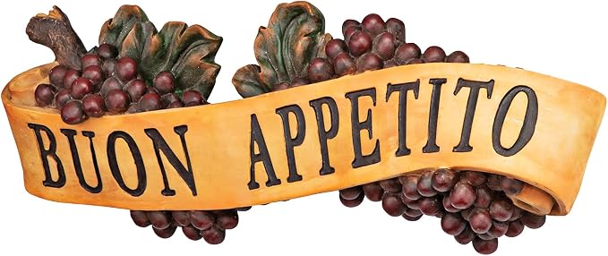 Buon Appetito Wall Plaque