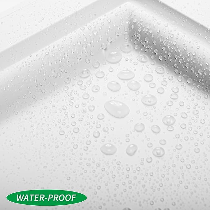 Art3d 36 Pack PVC Ceiling Tiles, 24x24 Inches Waterproof Drop Ceiling Tiles/Wall Panels for Interior Wall Decor, Multi-Pack, Covers 144 Sq.,ft, Snow White