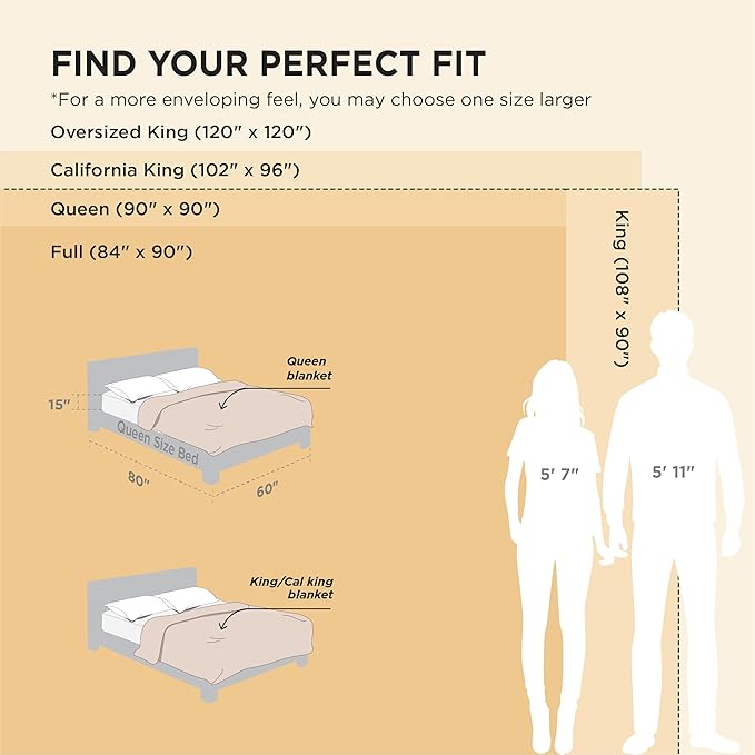 Bedsure GentleSoft Blankets Queen Size for Bed - Cozy Soft Blankets for Women, Cute Large Fleece Throws for Girls, Beige, 90x90 Inches