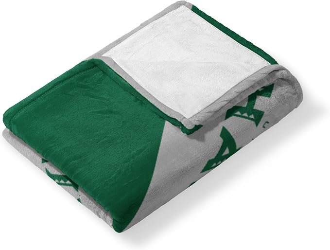 Northwest NCAA Silk Touch Throw Blanket, Ultra Soft Plush Polyester, Lightweight Warm Decorative Fan Gift, 46 x 60 in