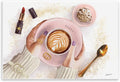 Cappuccino Fashion Accent, 13 x 19 Inch Mounted Print on Wall Plaque | Stupell Industries · By Ziwei Li · Ready to hang · Chic coffeehouse charm for kitchen decor · Made in USA