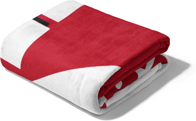 Northwest NCAA Silk Touch Throw Blanket, Ultra Soft Plush Polyester, Lightweight Warm Decorative Fan Gift, 46 x 60 in