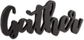 DII Farmhouse Wall Art Sign, Gather
