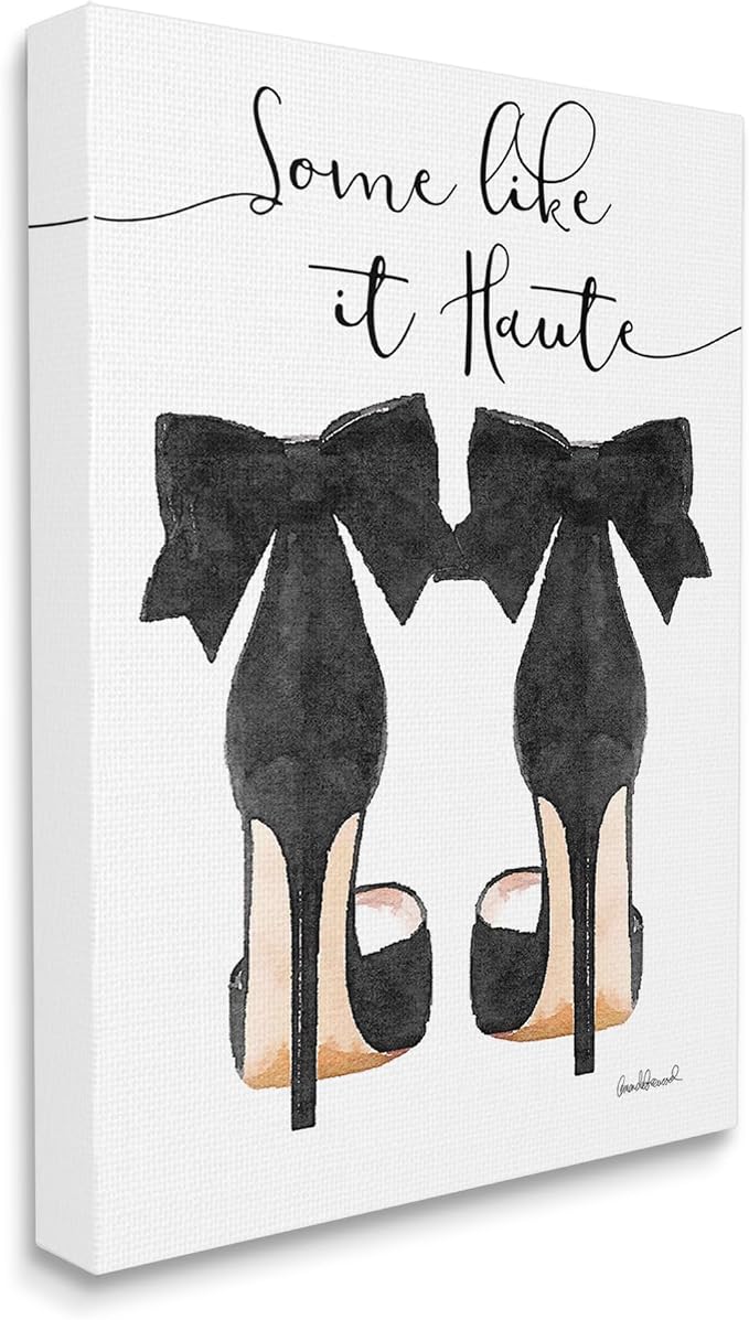 Fashion Still Life Cityscape, 30 x 40 Inch Canvas Wall Art | Stupell Industries · By Amanda Greenwood · Ready to hang · Fashion decor for home or office · Made in USA