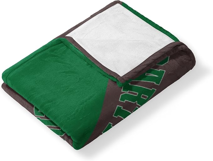 Northwest NCAA Silk Touch Throw Blanket, Ultra Soft Plush Polyester, Lightweight Warm Decorative Fan Gift, 46 x 60 in