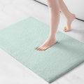 Madison Park Marshmallow Super Soft & Absorbent Bath Rug, 24 x 40, Seafoam | Non slip Backing, Spa Quality Luxurious Plush Bath Mat for Bathroom, Quick Dry, OEKO TEX