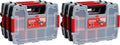CRAFTSMAN Storage Organizer,Small Parts Organizer with 10-Compartments,Lid Includes Secure Latch (CMST60964M), (Pack of 6)