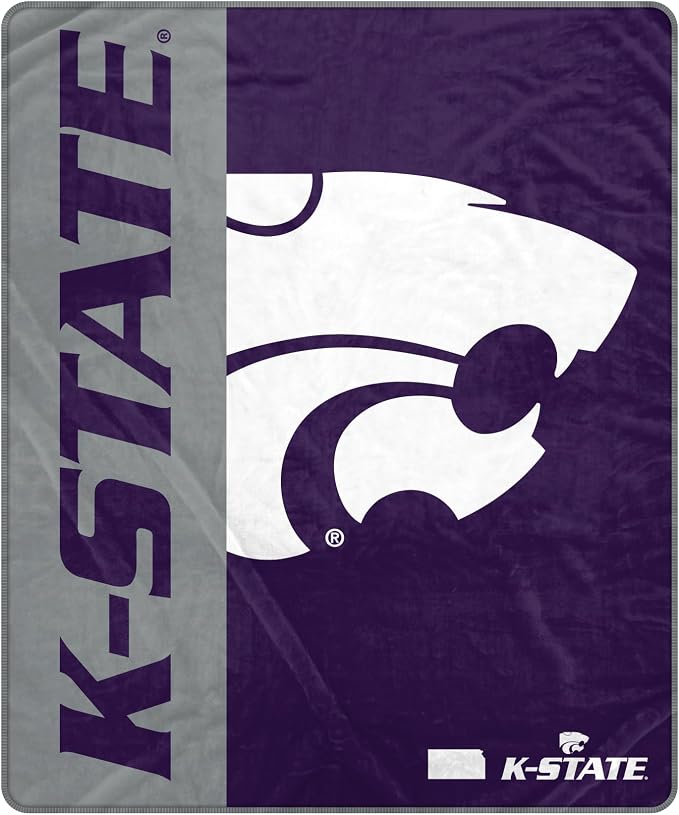 Proformance Home NCAA Kansas State Wildcats Endzone Ultra Soft Tailgate Throw