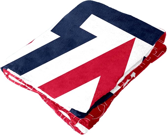 Logo Brands NCAA Classic Fleece Throw Blanket -50” x 60” Ultra-Soft Game Day Blanket with Bold Team Colors & Logo – Cozy College Team Bedding for Fans & Alumni