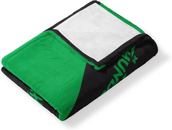 Northwest NCAA Silk Touch Throw Blanket, Ultra Soft Plush Polyester, Lightweight Warm Decorative Fan Gift, 46 x 60 in