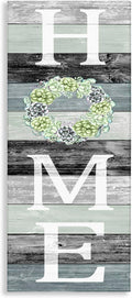 Stupell Industries 'Welcome Home Succulent Accent'| Canvas Art