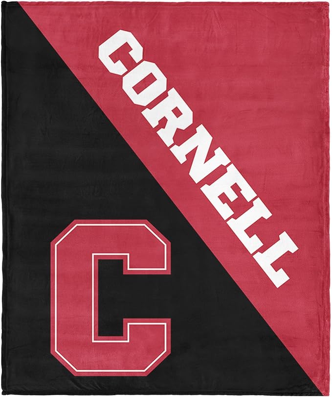 Northwest NCAA Silk Touch Throw Blanket, Ultra Soft Plush Polyester, Lightweight Warm Decorative Fan Gift, 46 x 60 in
