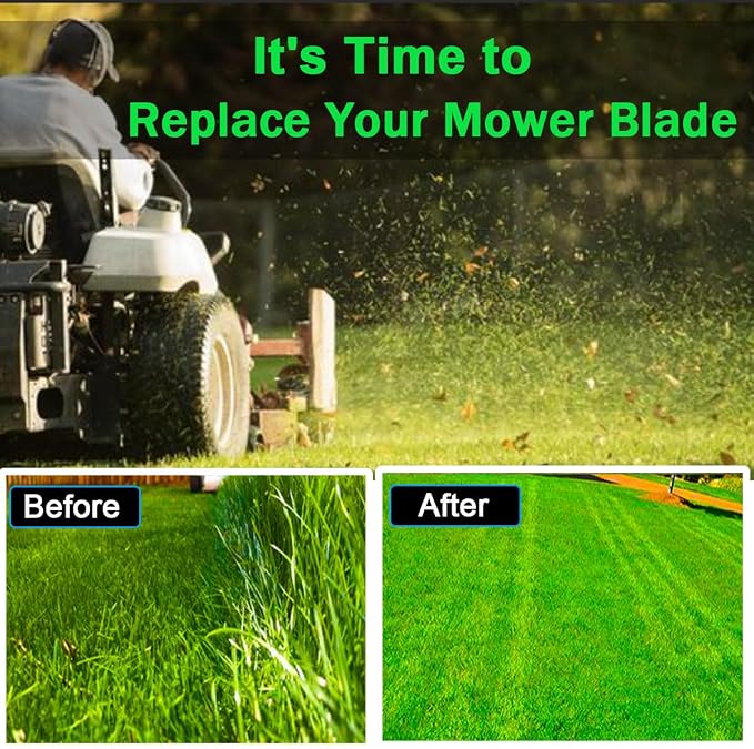 BeadChica 21 inch Lawn Mower Blade Replacement Compatible with EGO,Mulching Blade Set AB2101D for Mowers LM2133/LM2130/LM2135SP/LM2130SP/LM2156SP/LM2150SP