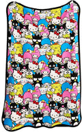 Collectibles Hello Kitty & Friends Bedding Super Soft Cozy Blanket, 62 in x 90 in, (Officially Licensed Product) by Franco