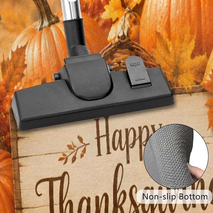 Thanksgiving Half Round Door Mat Welcome Entrance Mat Bath Bathroom Rug B8 | Autumn Pumpkin Thanksgiving Welcome Entrance Mat Anti-Slip Half Moon Bath Mat Semi Circle Rug Indoor Outdoor Kitchen Rug