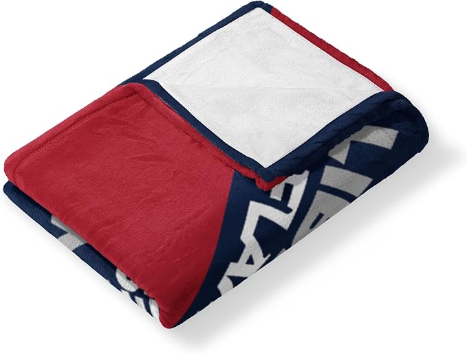 Northwest NCAA Silk Touch Throw Blanket, Ultra Soft Plush Polyester, Lightweight Warm Decorative Fan Gift, 46 x 60 in