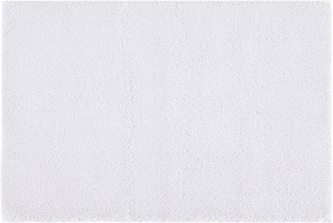 Madison Park Marshmallow Super Soft & Absorbent Bath Rug, 20 x 30, White | Non slip Backing, Spa Quality Luxurious Plush Bath Mat for Bathroom, Quick Dry, OEKO TEX