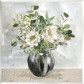Mixed Blooms Vase Bouquet, 12 x 12 Inch Mounted Print on Wall Plaque | Stupell Industries · By Carol Robinson · Ready to hang · Rustic country charm for living room or bedroom · Made in USA