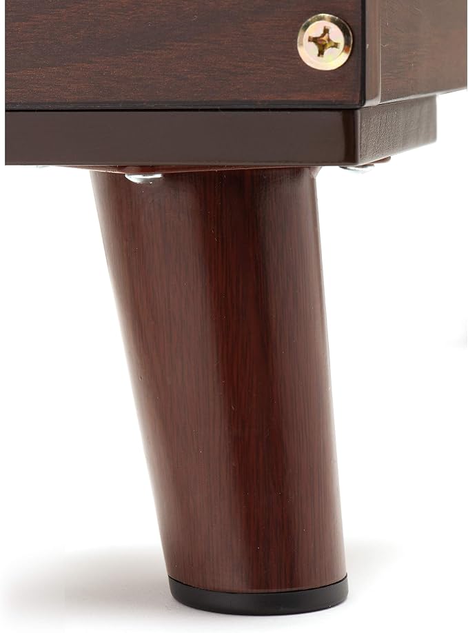 Furhaven Elevated Dog Bed Frame for 40" x 32" XL Dog Beds, Easy Assembly - Mid-Century Modern Bed Frame - Walnut, Jumbo/XL